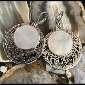 Pangea Mines White MOP Earring MSRP $359
